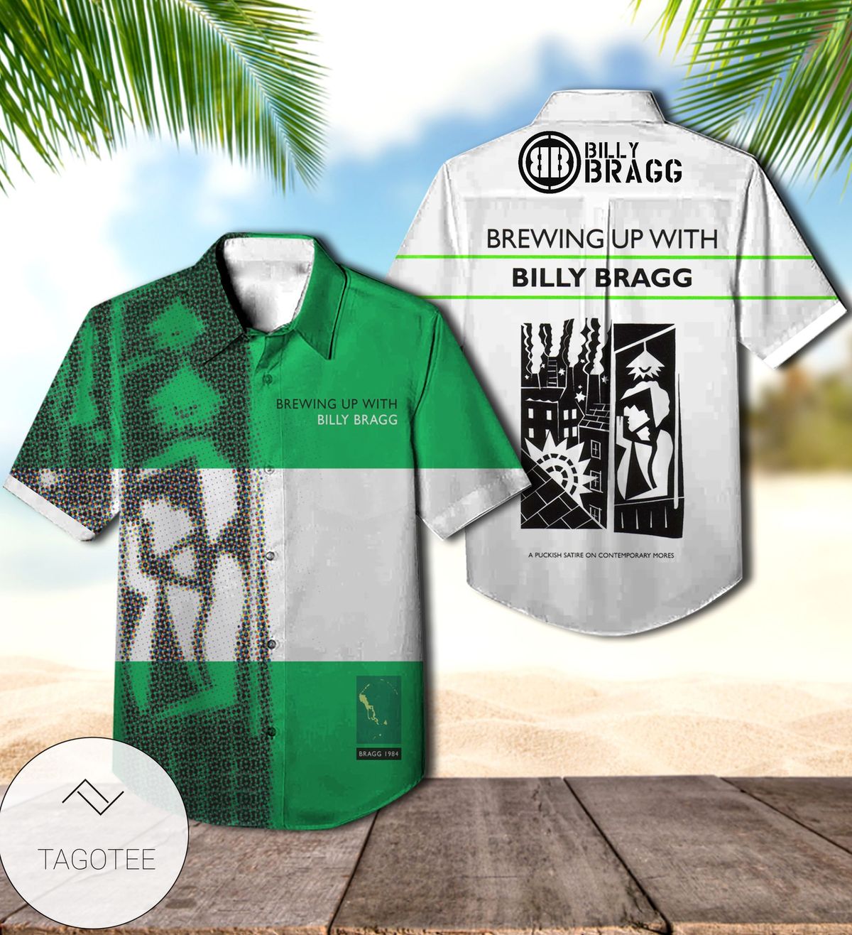 Brian Eno Art Hawaiian Shirt