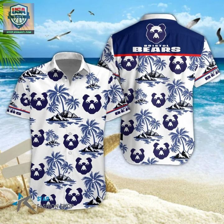 Bristol Bears Hawaiian Shirt Beach Short