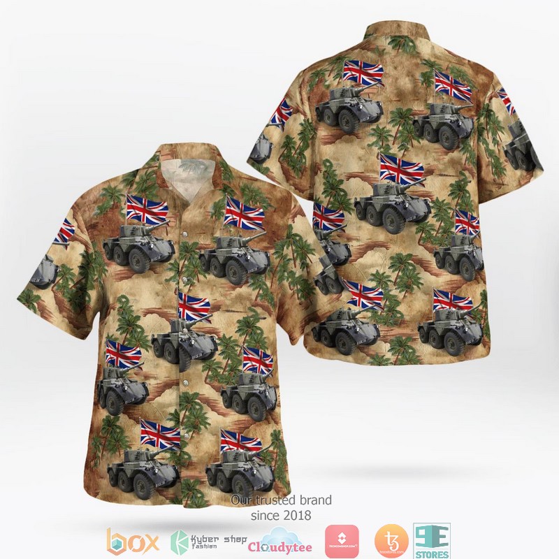 British Army Austin Champ Hawaiian Shirt