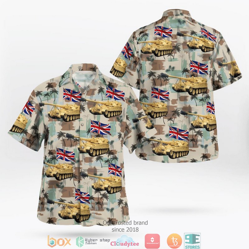 British Army AT105 Saxon Hawaiian Shirt