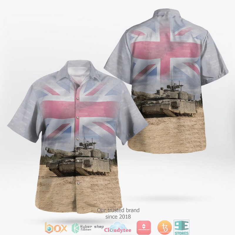 British Army FV432 Mk3 Bulldog Armoured Fighting Vehicles Hawaiian Shirt