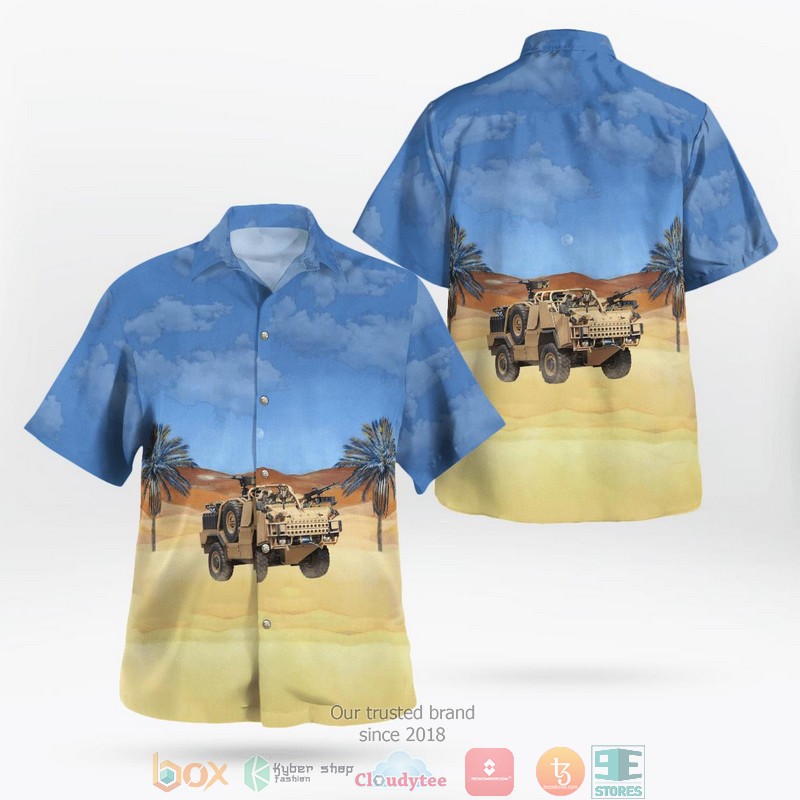 British Army Iveco LMV Panther Hawaiian Shirt