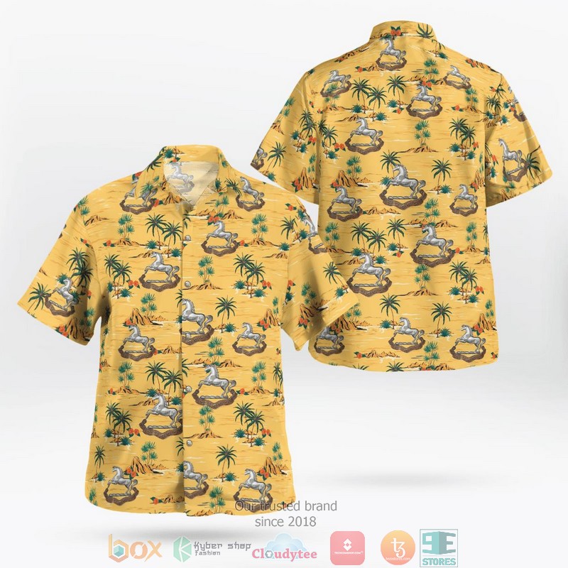 British Army M270 Multi Launch Rocket System MLRS Hawaiian Shirt