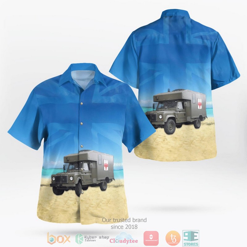 British Army Mastiff Hawaiian Shirt