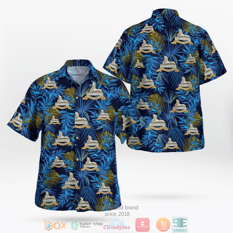 British Army Stormer High Velocity Missile HVM Hawaiian Shirt