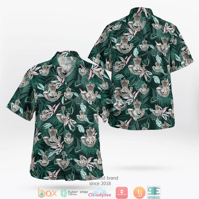 British Army Westland WAH-64 Apache Short Sleeve Hawaiian Shirt