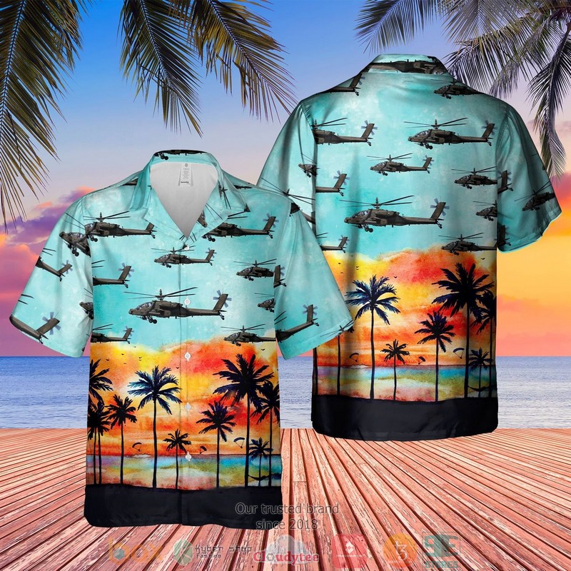 British Army Wildcat Mk1 Hawaiin Shirt