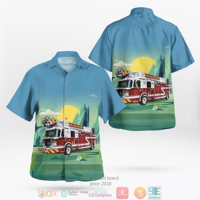 Bucklin Kansas Ford County Fire-EMS Bucklin Station Hawaii 3D shirt