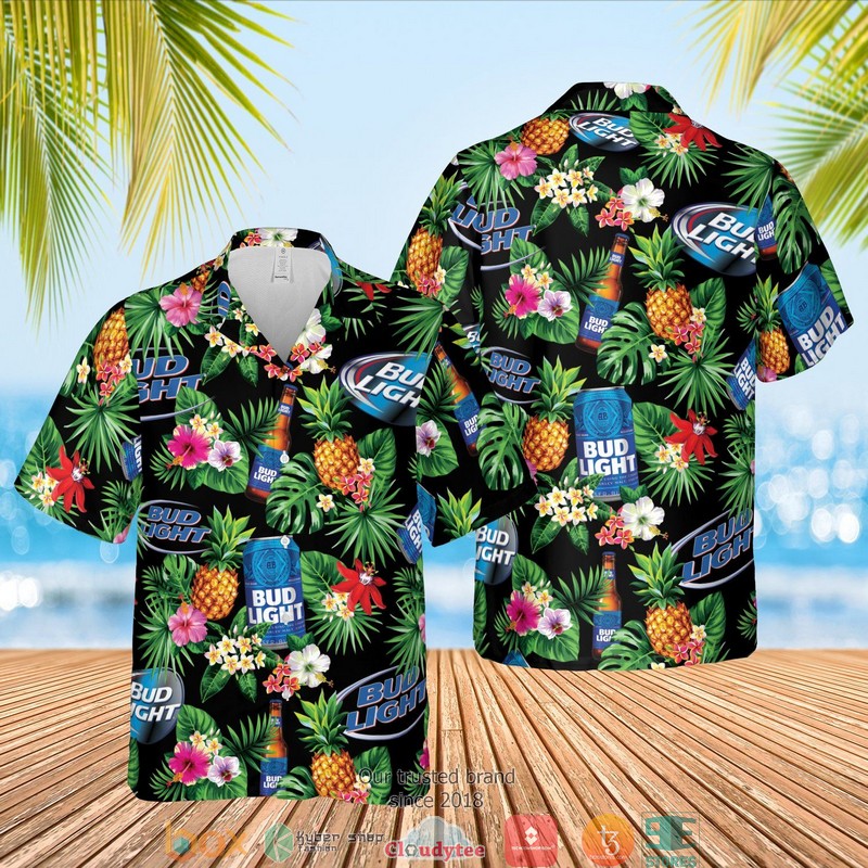 Bud Light 3D Hawaiian Shirt