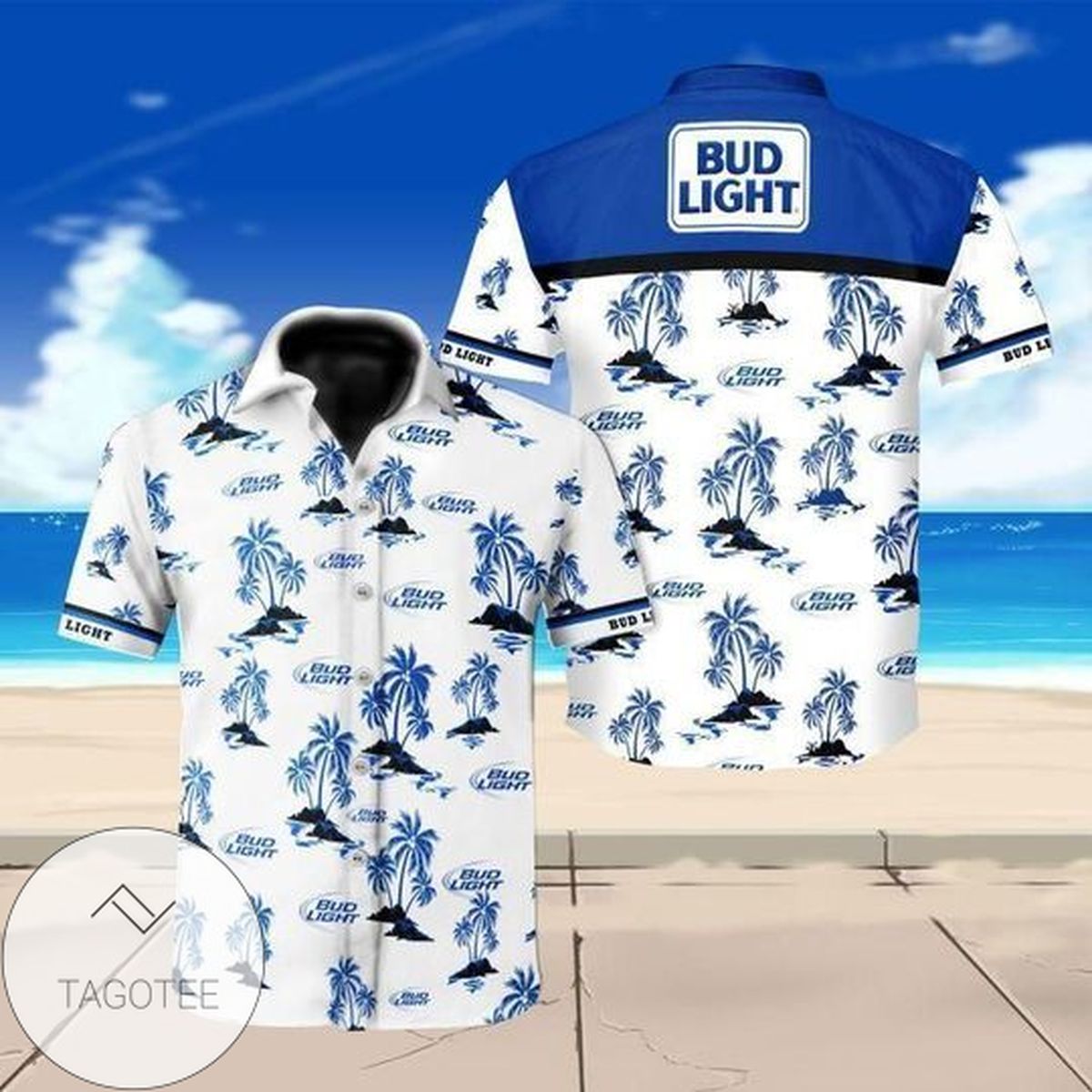 Bud Light Hawaiian Shirt