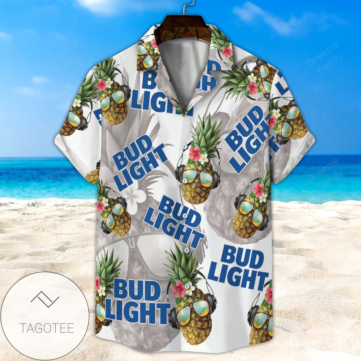 Bud Light Hawaiian Shirt