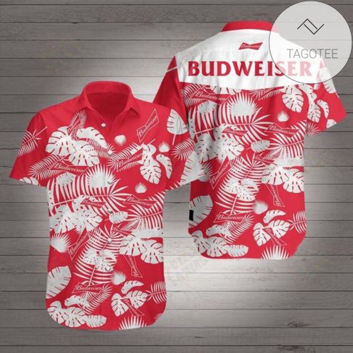 Budweiser Budvar Hawaiian Shirt