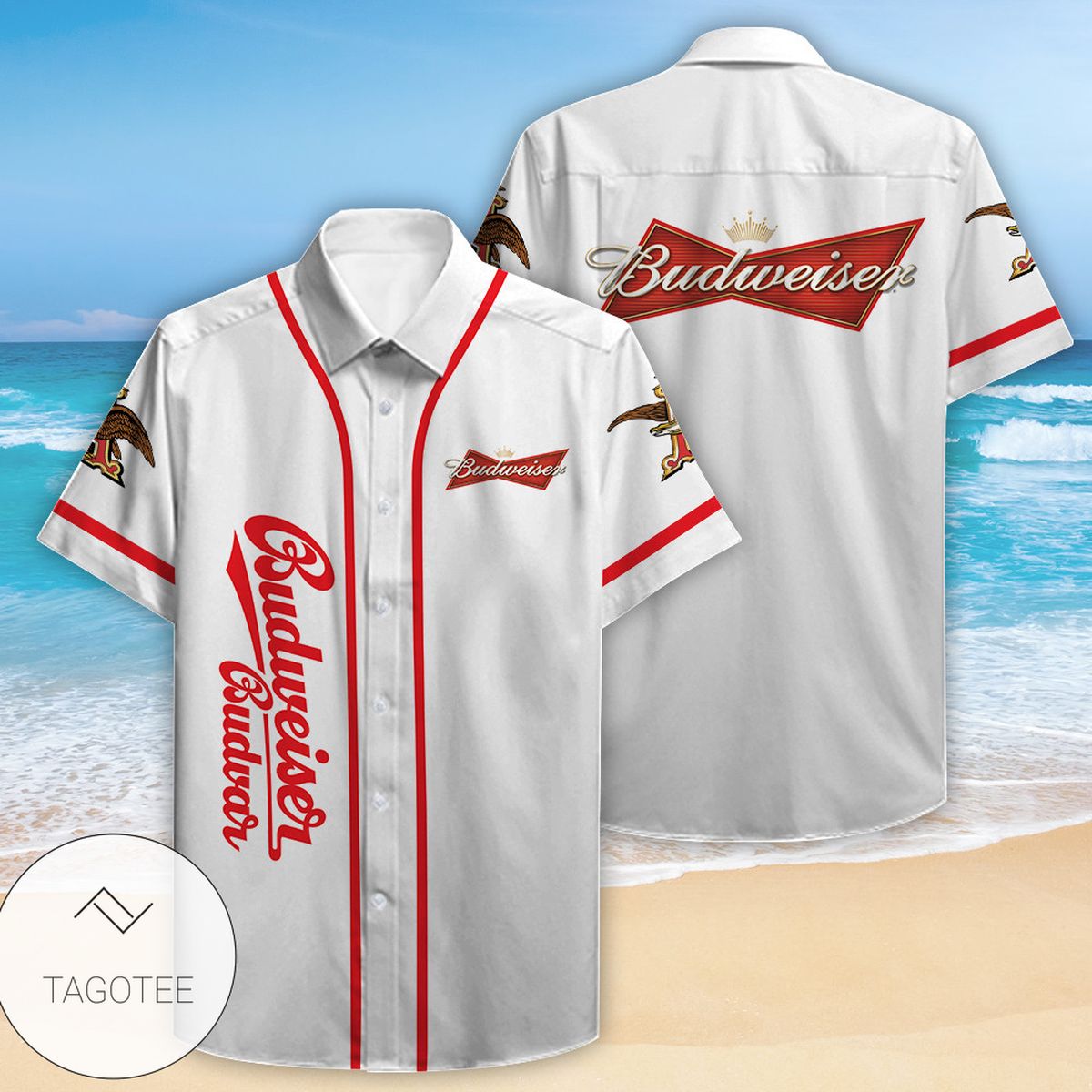 Budweiser Beer Summer Authentic Hawaiian Shirt 2022