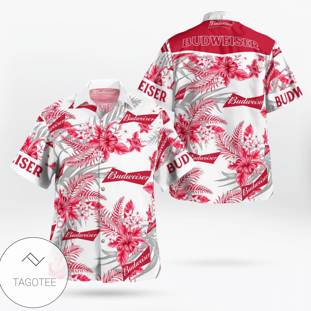 Budweiser Style 2 Hawaiian Shirt