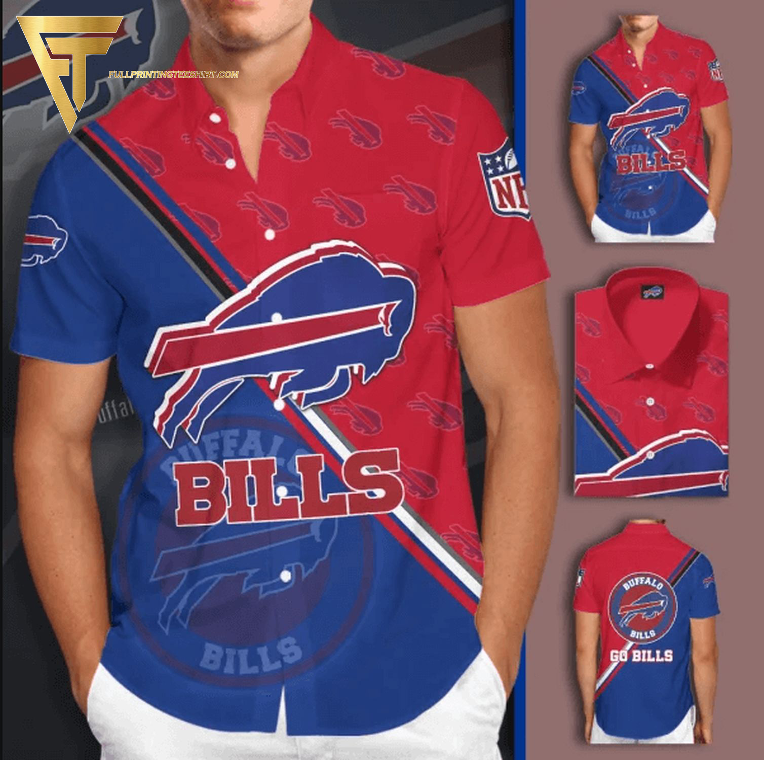 Buffalo Bills Football Lover Full Print Hawaiian Shirt