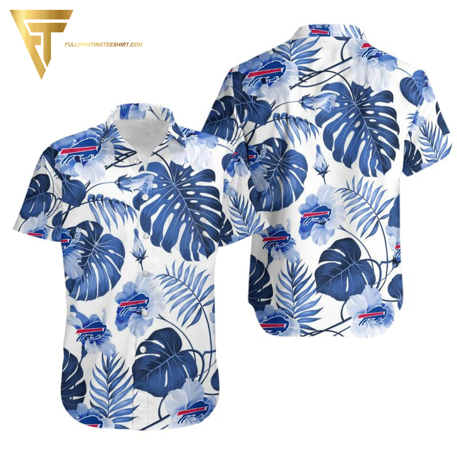 Buffalo Bills Football Team Full Printing Hawaiian Shirt