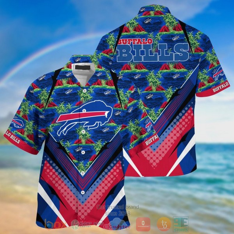 Buffalo Bills Josh Allen Game Royal Jersey Inspired Style Hawaiian Shirt