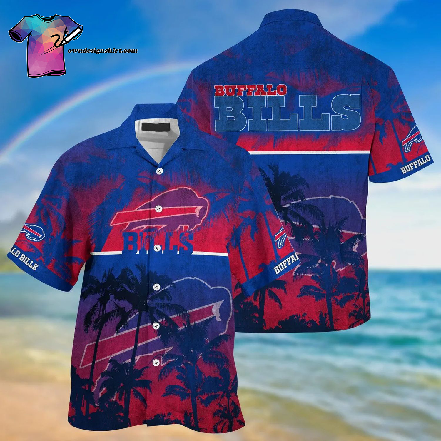 Bumbu Rum Co All Over Print Summer Vacation Hawaiian Shirt