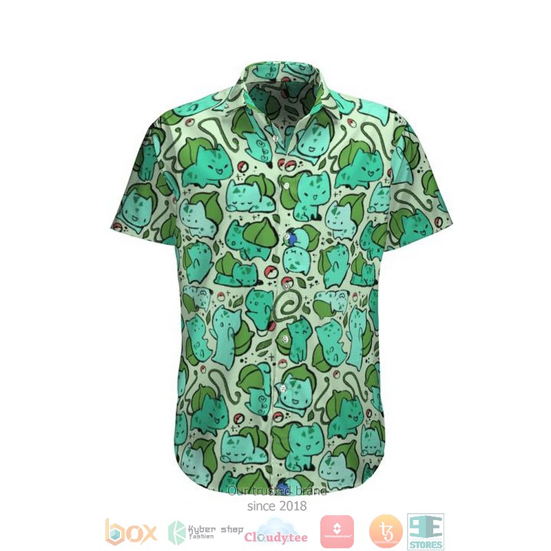 Bulbasaur Pokemon Hawaiian Shirt