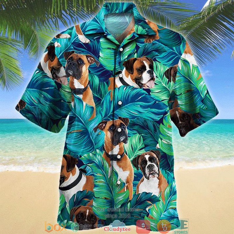 Bulldog Flower Hawaiian Shirt