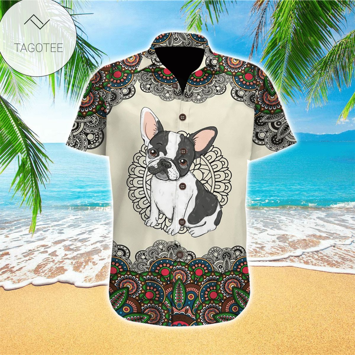 Bulldog Pirates Hawaiian Shirt