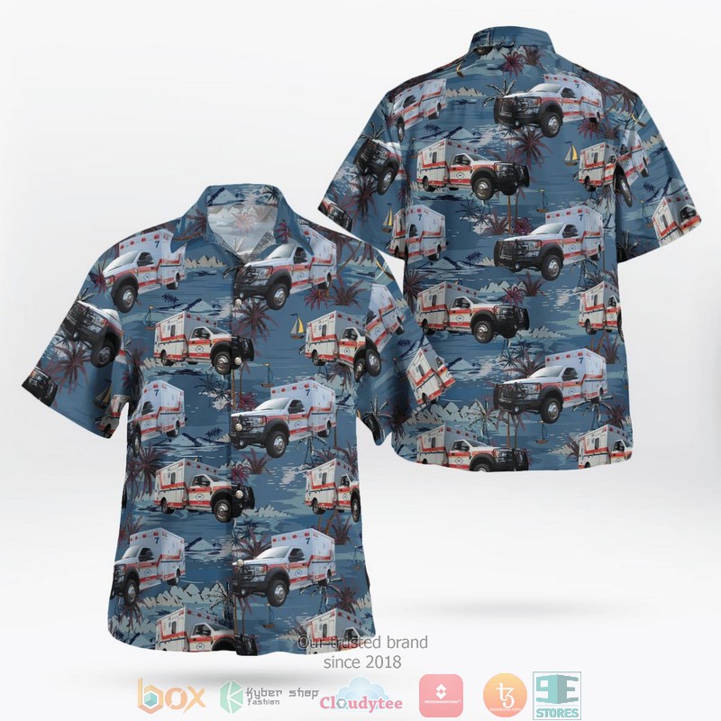 Bullhead City Arizona Bullhead City Fire Department Station 1 Hawaiian Shirt