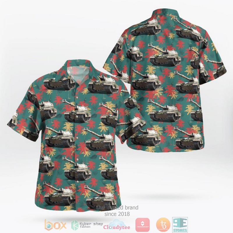 Bundeswehr TPz 1A8A5 Fuchs Hawaiian Shirt