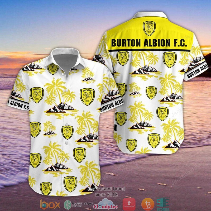 Burton Albion Hawaiian Shirt, Beach Short