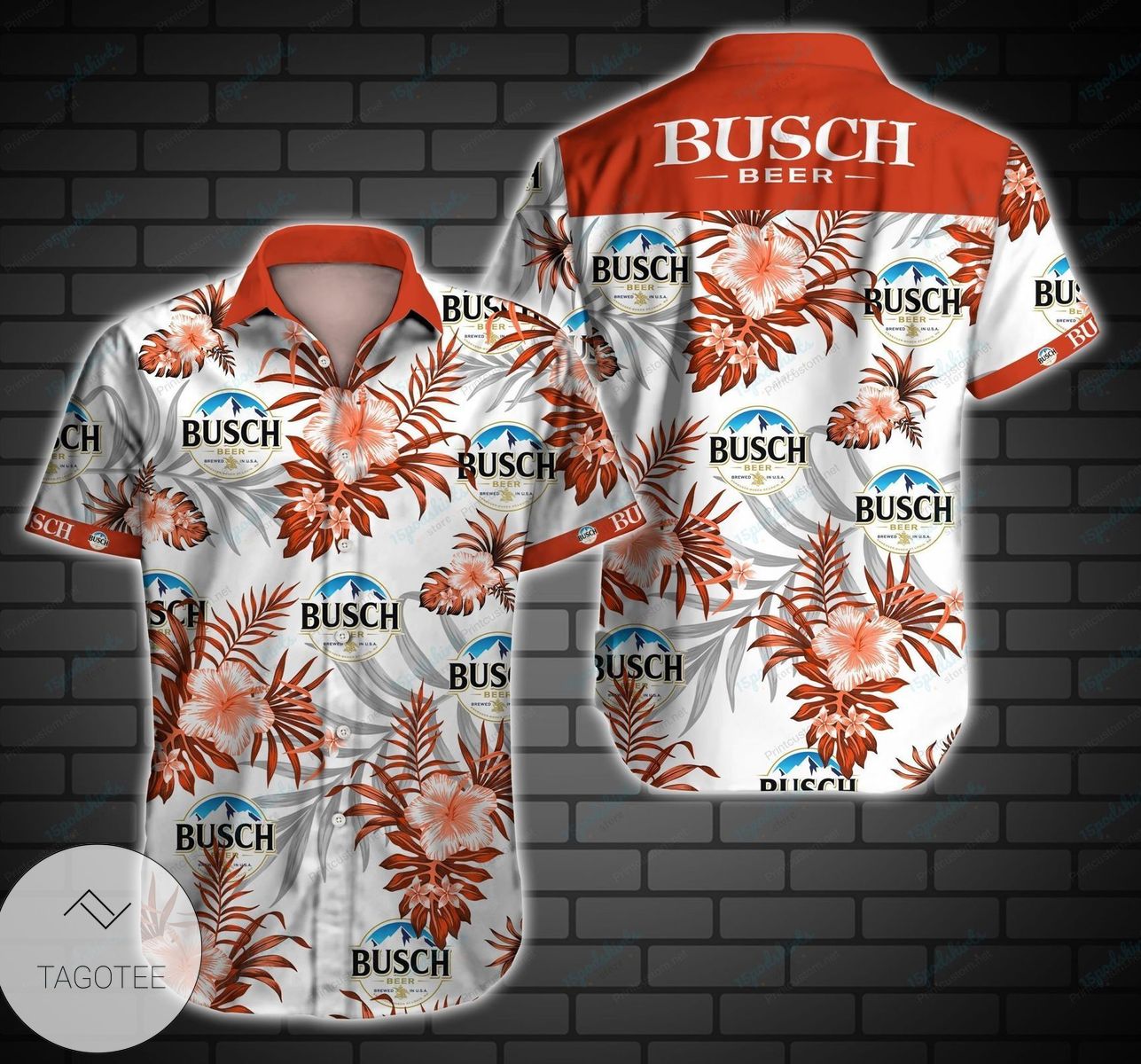 Busch Beer Style 3 Hawaiian Shirt