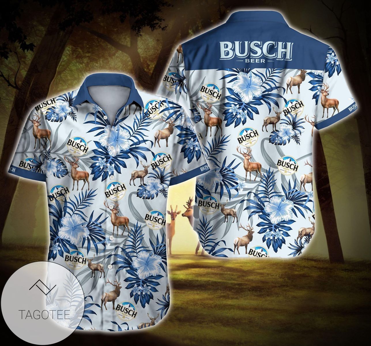 Busch Latte Authentic Hawaiian Shirt 2022