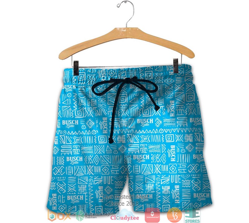 Busch Latte African patterns Beach Short