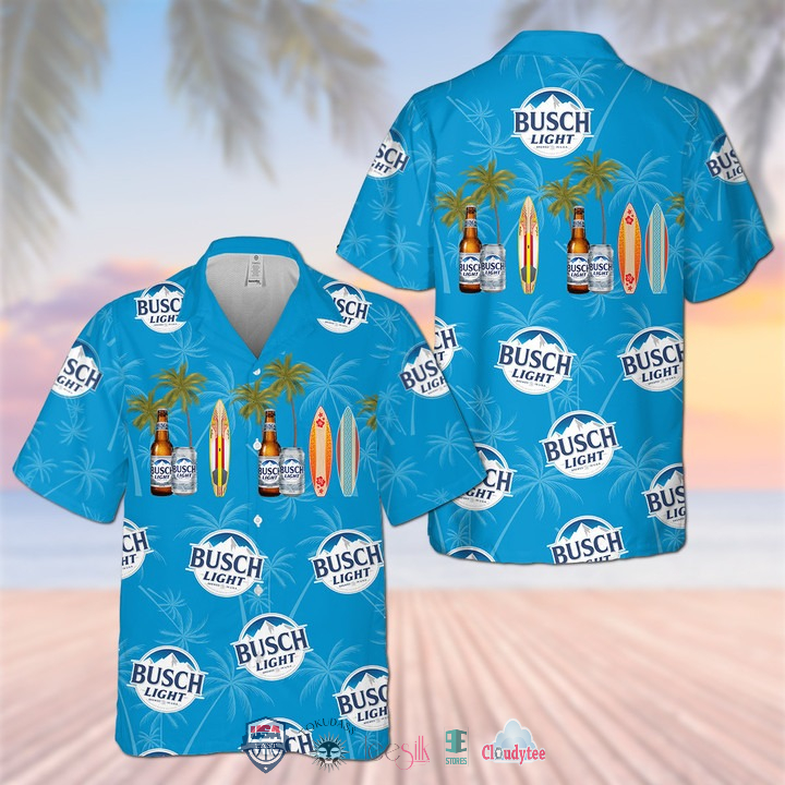 Busch Light Beer Tropical Brown Soil Hawaiian Aloha