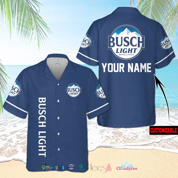 Busch Light God Say You Are Hawaiian Shirts