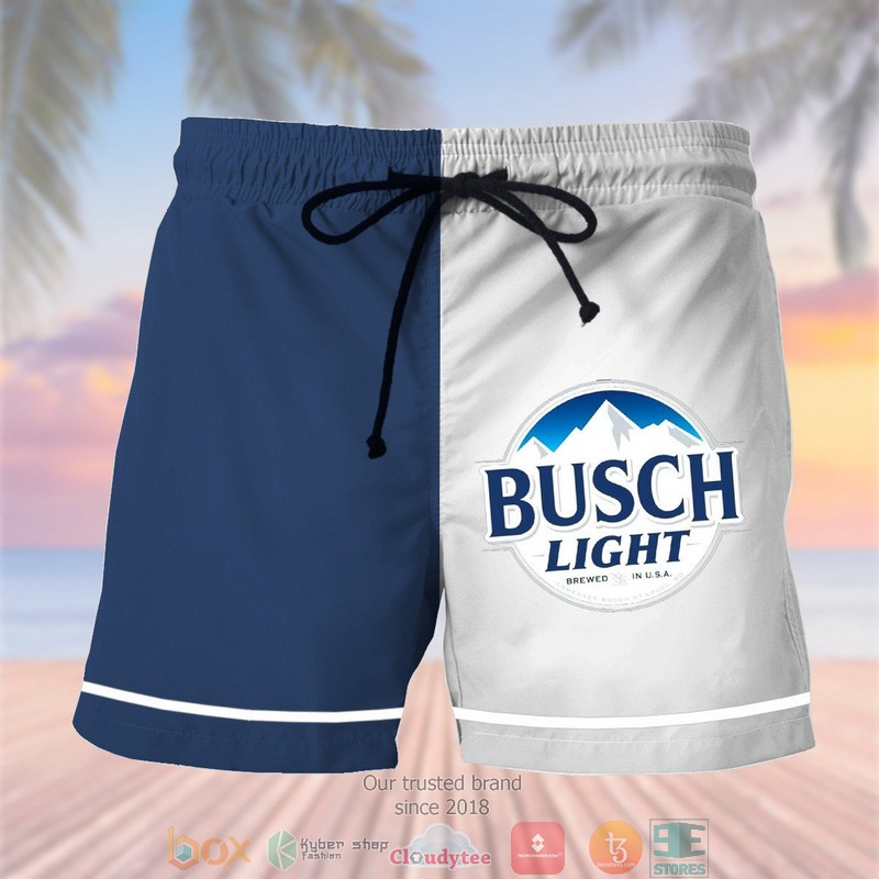 Busch Light Corn Cool Glasses Hawaiian Shirt