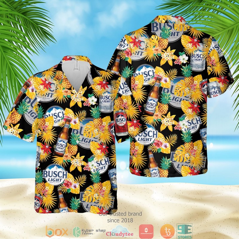 Busch Light Pineapple Hawaian Summer Outfit