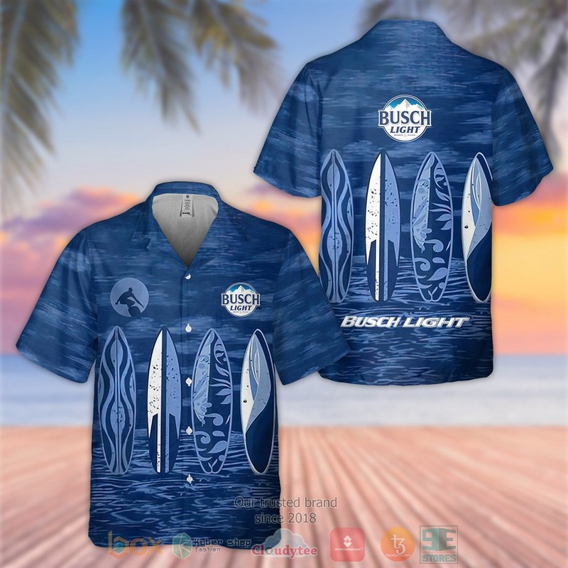 Busch Light Tropical plants Beach Short