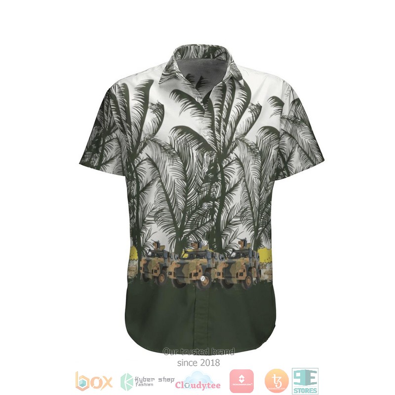 Bushmaster PMV Australian Army Coconut Hawaiian Shirt, Short