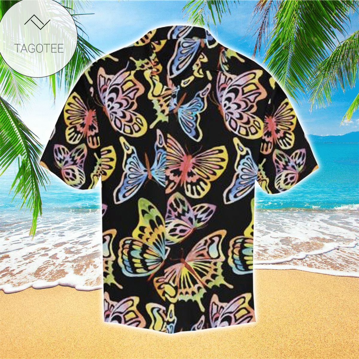 Butterfly Aloha Shirt Perfect Hawaiian Shirt For Butterfly Lover