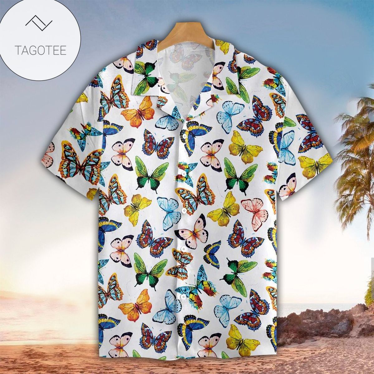 Butterfly Hawaiian Shirt Perfect Gift Ideas For Butterfly Lover