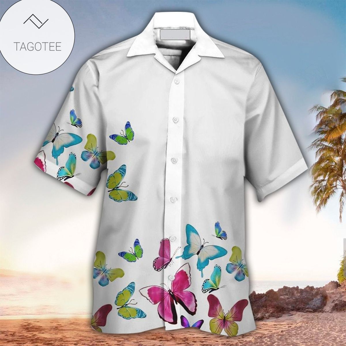 Butterfly Hawaiian Shirt Butterfly Shirt For Butterfly Lover