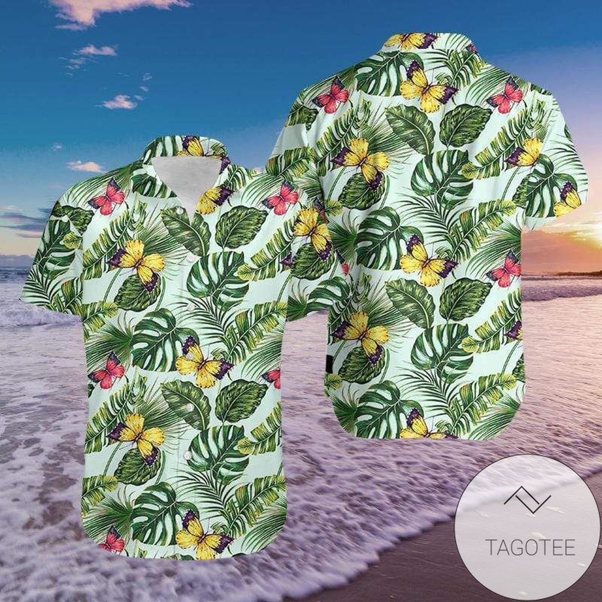 Butterfly Shirt Butterfly Hawaiian Shirt For Butterfly Lovers