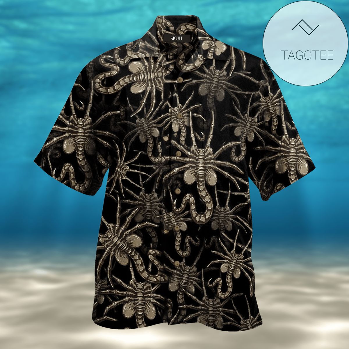 Buy Amazing Skull Motorcycle Racing Hawaiian Aloha Shirts V