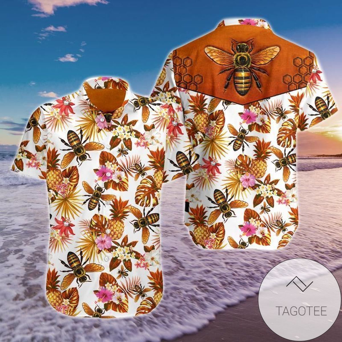 Buy Beautiful Flamingo Tropical Aloha Authentic Hawaiian Shirt 2022s