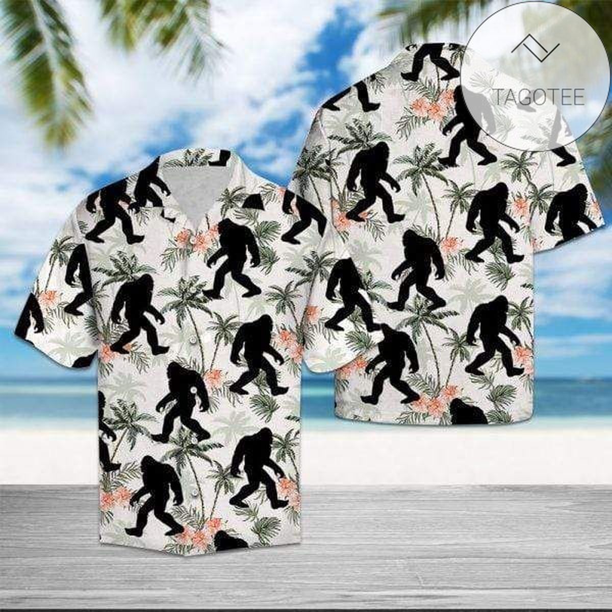 Buy Bigfoot Tribal Hawaiian Aloha Shirts Dh