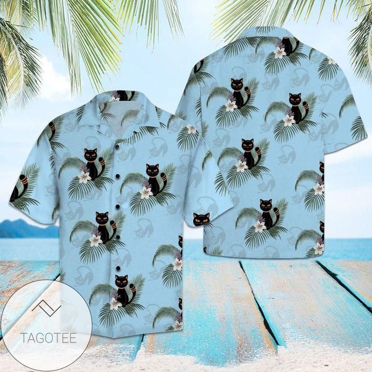 Buy Black Panther Tropical Hawaiian Aloha Shirts