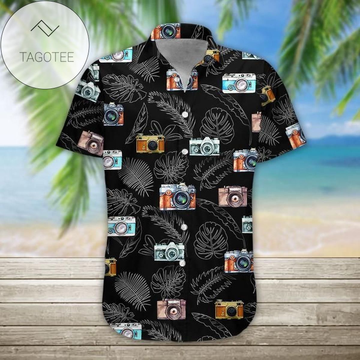 Buy Camper Van On The Beach Hawaiian Aloha Shirts