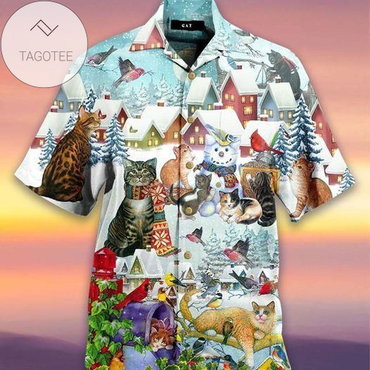 Buy Camping Car With Dog On The Beach 2022 Authentic Hawaiian Shirts