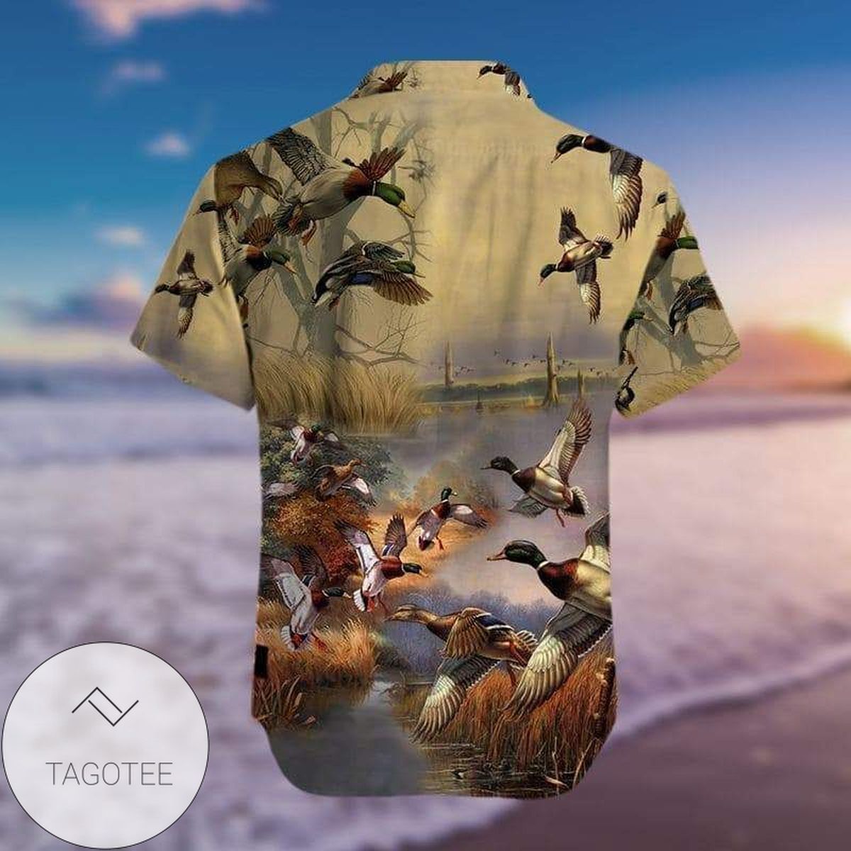 Buy Duck Hunting 2022 Authentic Hawaiian Shirts H