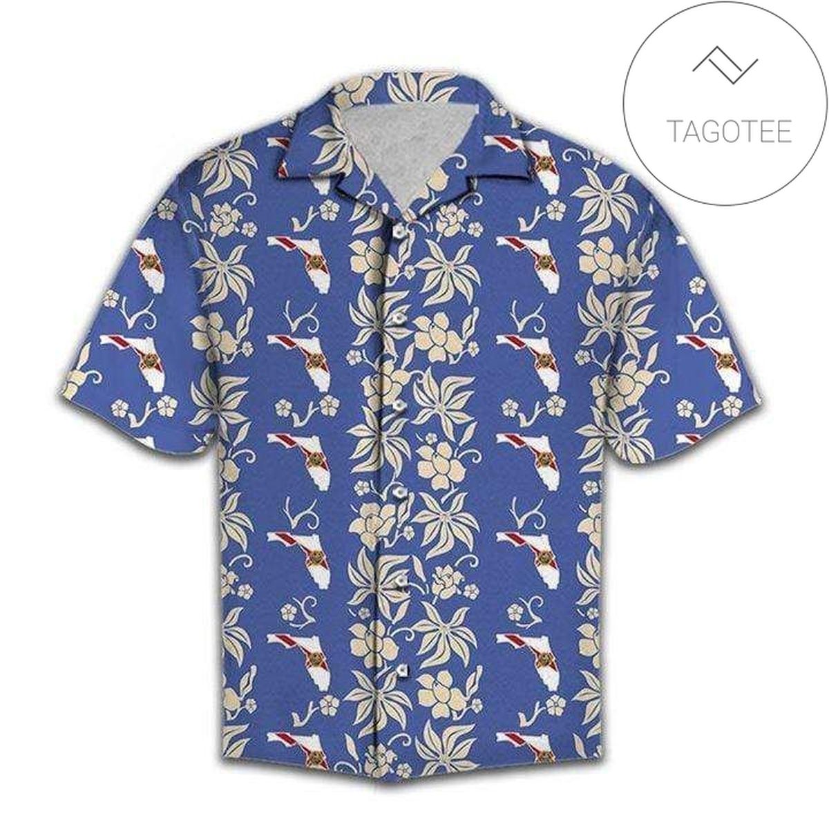 Buy Flowers Pineapple Hawaiian Aloha Shirts