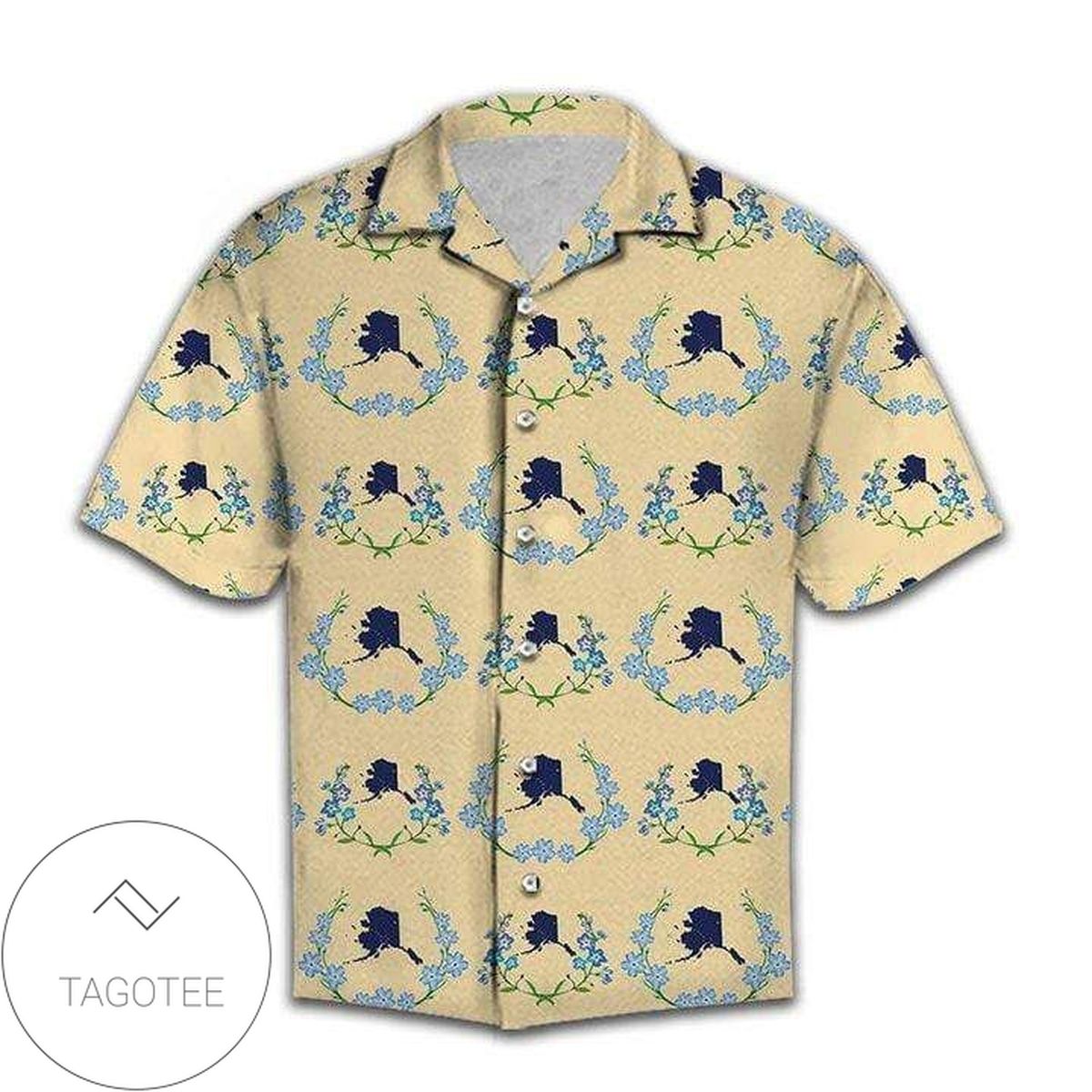 Buy Flowers Pineapple Hawaiian Aloha Shirts